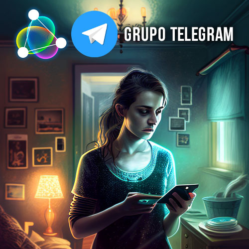 Estamos diariamente no Telegram