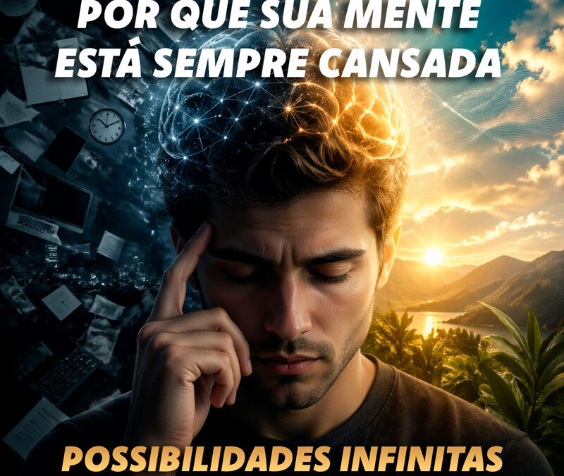 Por Que Sua Mente Está Sempre Cansada (E Como Recuperar Seu Foco)