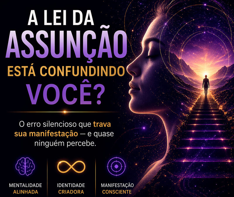 A Lei da Assunção Está Confundindo Você? O Erro Que Trava Sua Atração Quântica