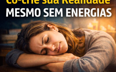 Manifestação para Pessoas Exaustas: Como Co-criar sua Realidade Quando Você Não Tem Mais Energias