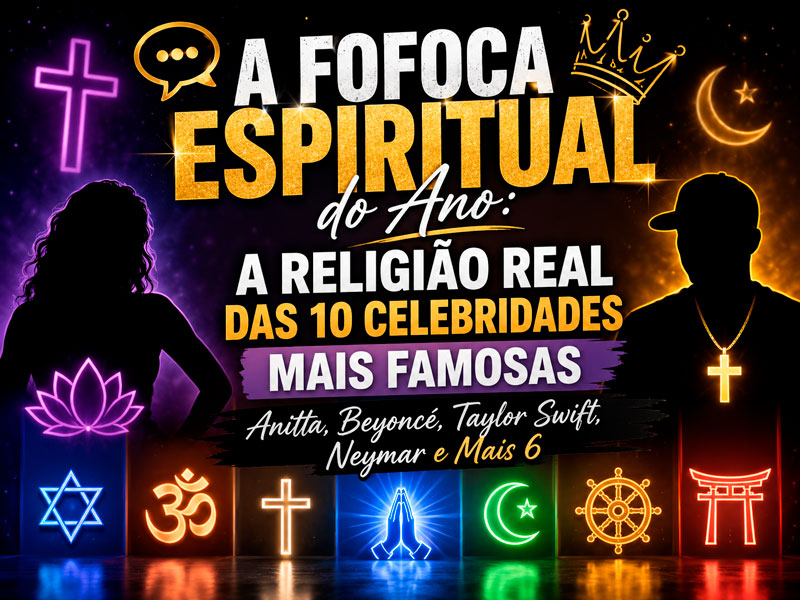 Qual a Religião de Anitta, Beyoncé, Taylor Swift, Neymar e Mais 6 Famosos