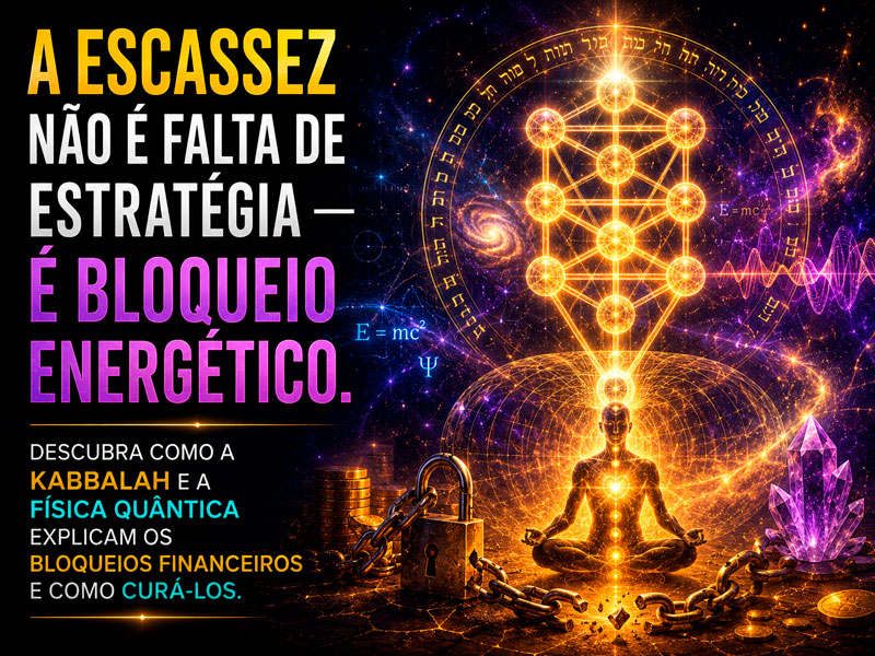 Como Curar a Prosperidade: Kabbalah e Física Quântica Explicam os Bloqueios