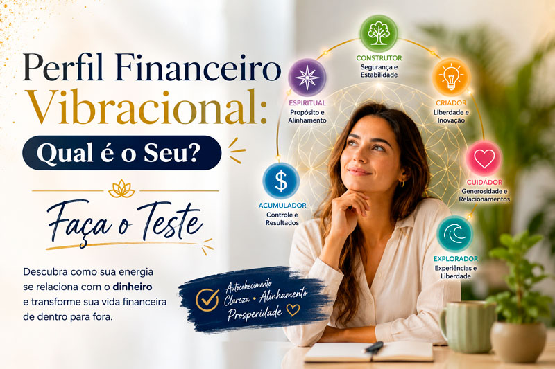 Qual é o Seu Perfil Financeiro Vibracional? — O Teste que Revela Sua Relação Energética com o Dinheiro