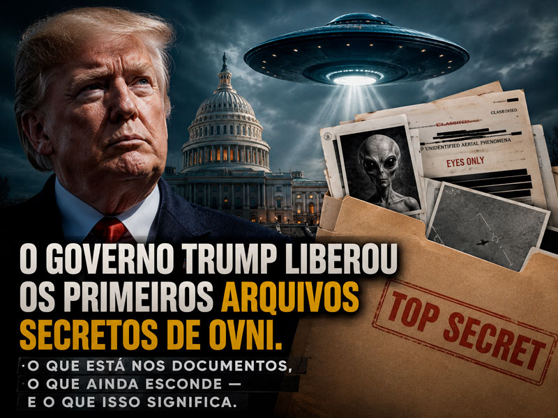 O Dia em que o Governo Americano Abriu os Arquivos de OVNI — e o Que Isso Muda