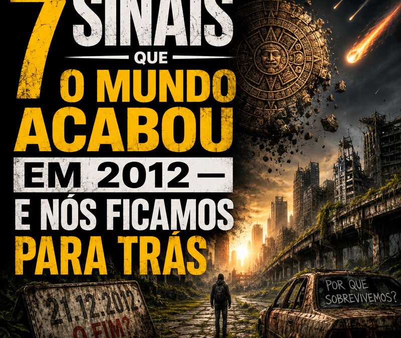 Sinais que o Mundo Acabou em 2012 — e Nós Ficamos Para Trás
