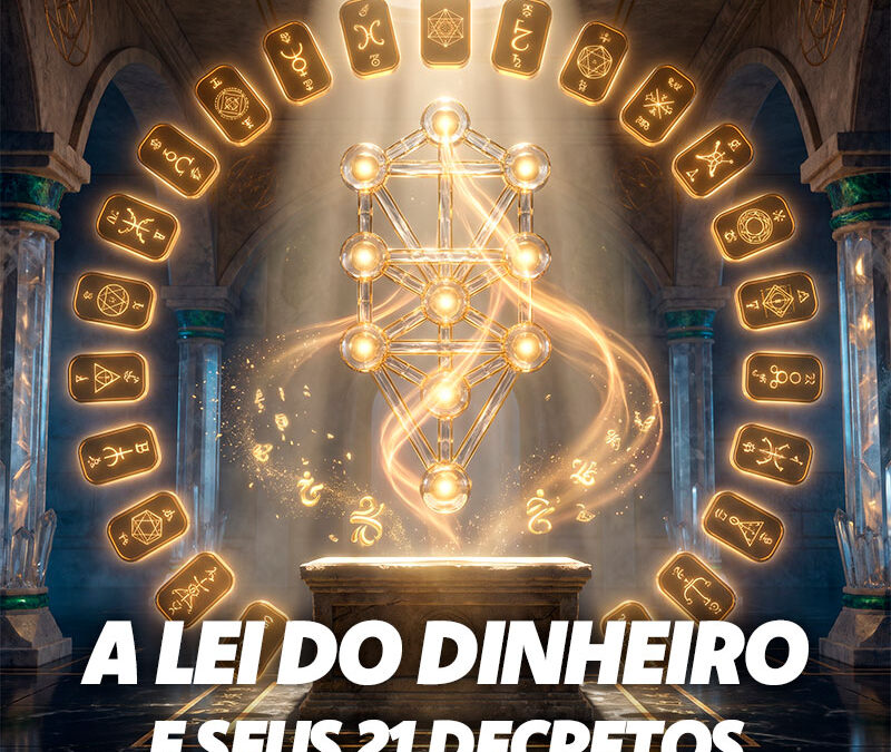 A Lei do Dinheiro Abundante e os 21 Decretos Kabbalísticos e Alquímicos