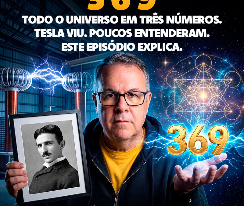 Tesla e o Número 369 — O Segredo Que Ele Levou Para o Túmulo
